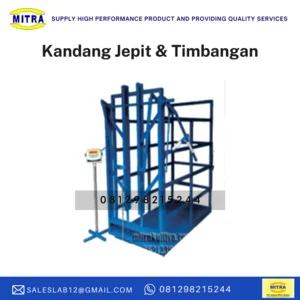 Kandang Jepit & Timbangan Hewan untuk sapi