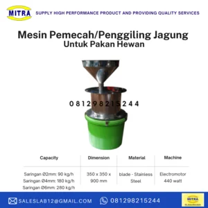 Mesin Pemecah/Penggiling Jagung Untuk Pakan Unggas