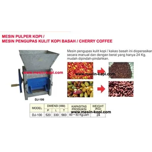 Mesin Pengupas Biji-Bijian - Mesin Pengupas Kulit Kopi Basah - Manual - Ex RRC