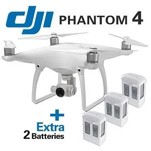 Remote Control Drones And Quadcopter Dji Phantom 4 Extra 2 Batre