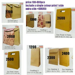 Paper Bag Paper Bag Size 29X8x36.5