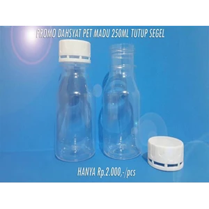 PET plastic bottle of Terrible promo Honey 250 ml 