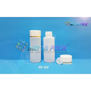 Botol plastik HDPE 60ml yadli tutup tetes (HD368)