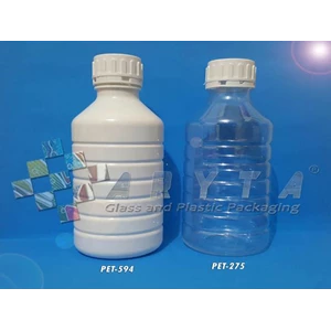1 liter PET plastic bottle PS natural seal cap (PET275)