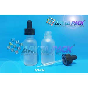 PPT754. 30 ml clear glass bottle Dropper Cap mossa childprof                                           