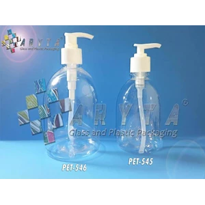 PET545. PET plastic bottle 300 ml handshoap cover pump                        
