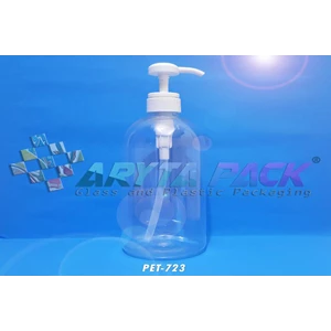 PET723. PET plastic bottle 1 liter handshoap pump Cap