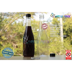 630ml drink plastic bottle goose black seal cover (PET2023)