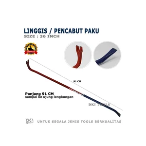 Linggis besar Pencabut Paku Crowbar KOALA 36 Inch 91 CM