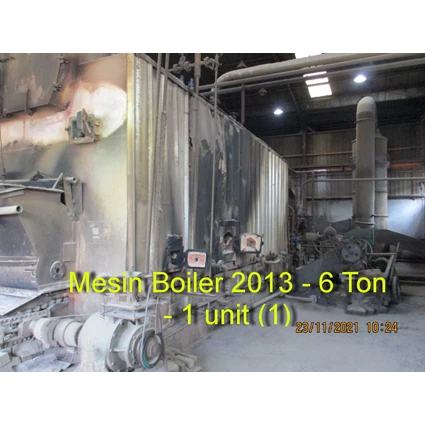 Dari Mesin Boiler Batu Bara 6 Ton Thn 2013  0