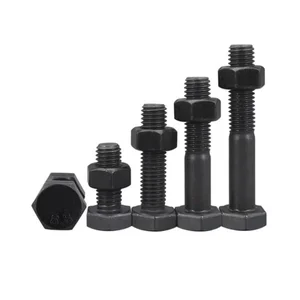 BAUT HEXAGONAL MUR BAJA 8.8  M24 X 120MM HALF DRAT + RING 