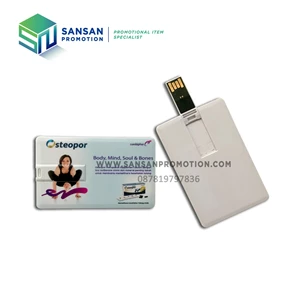 USB FlashDisk Card (4GB / 8GB) White