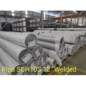 Pipa Stainless SCH10S 12