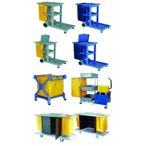 Troli barang housekeeping troli angkut