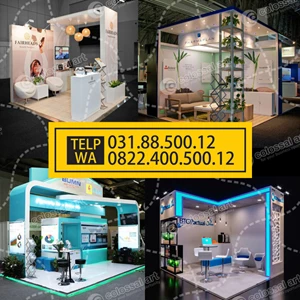 Custom Exhibit Booths Booth contractor in Surabaya