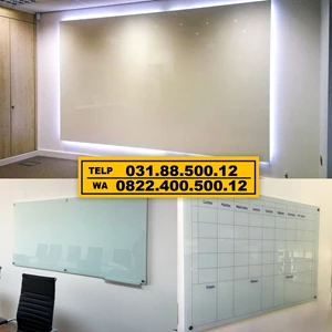 Tempered Glass Whiteboard For Office