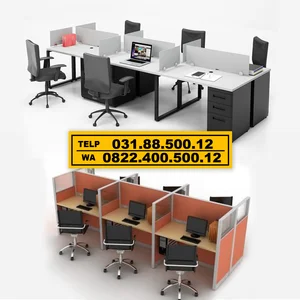 Meja Kerja Staff HPL Duco