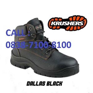 SAFETY SHOES KRUSHERS DALLAS BLACK