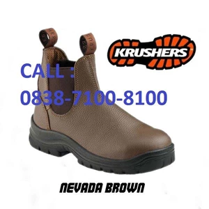 SAFETY SHOES KRUSHERS  NEVADA BROWN