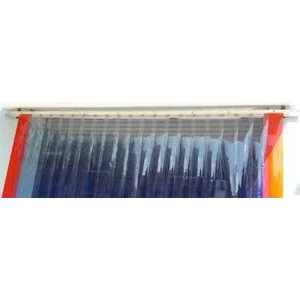 PVC Strip blue natural (clear MICA) 