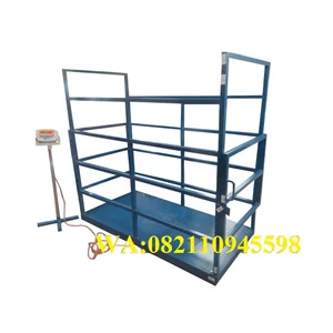 Kandang Timbangan Hewan Kapasitas 2000 Kg 