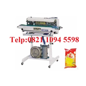 Continuous Sealer Semi Automatic Plastic Food Packaging Machine