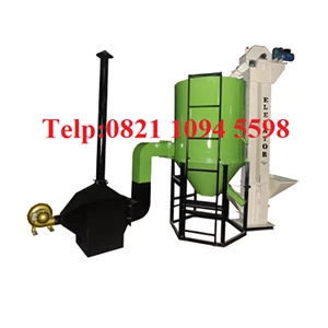 Mesin Vertical Dryer Pengering Kacang Tanah - Mesin Pengering Biji-Bijian Kapasitas 750 Kg/Proses