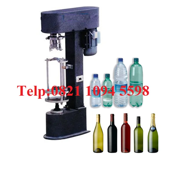 Mesin Penutup Botol Plastik & Alumunium 