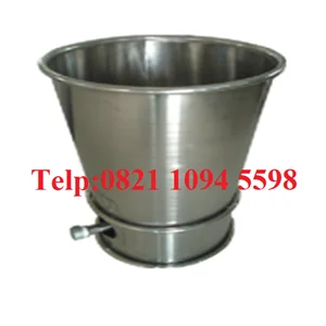 Tangki Pencucian Bahan Stainless Steel 304 Diameter 55 Cm