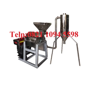 Hammer Mill Machine With Cyclone Stainless Steel Material - Penepung Machine