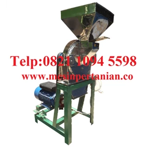 Tea Leaf Penepung Machine (Disk mill) Stainless Steel - Grinding Machine Grain Machine Capacity 180 Kg / Hour