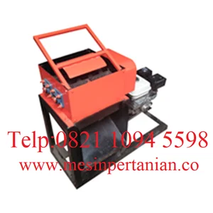 Mesin Pengupas Sabut Kelapa Horizontal Kapasitas 216 Butir/Jam (Penggerak Motor Bensin 5.5 HP )