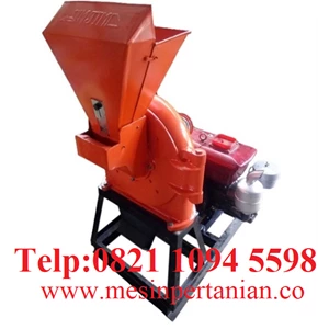 Diesel Coconut Shell Charcoal Disk Mill Machine 12 HP Capacity 400-500 Kg/Hour