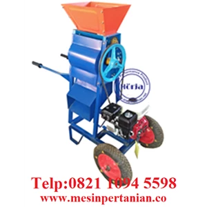 Wet Coffee Skin Huller - Coffee Pulper - Portable with Wheels - Agricultural Machine
