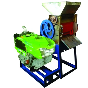 Mesin Pulper Kopi Besi Besar dengan Motor Penggerak Diesel KUBOTA RD65DI - Mesin Pertanian