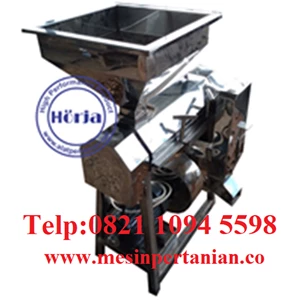 Mesin Pengupas (Kulit Tanduk) Kopi Kering - Huller Kopi Stainless Kapasitas Keluaran 228 kg / jam