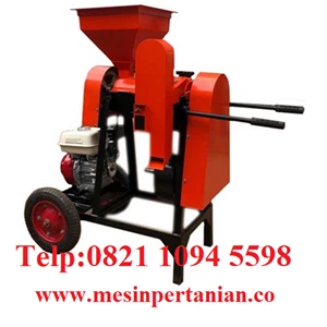Small Coffee Huller Machine / Dry Coffee Bean Horn Peeler Machine Capacity 180 Kg/Hour