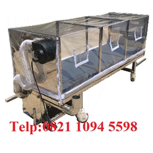 Stainless Patient Isolation Bed 60 x 200 Cm Width