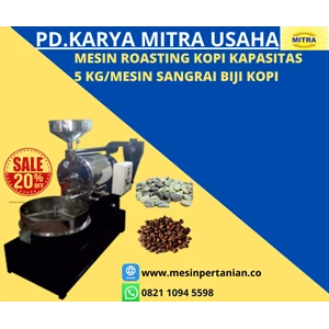 Aceh Gayo Arabica Coffee Bean Roasting Machine Capacity 5 kg / process