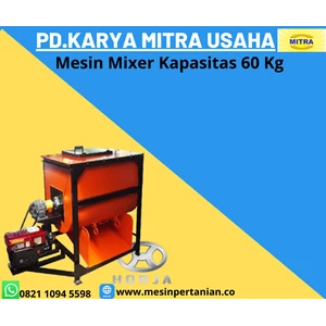 Compost Mixer Machine Machine Capacity 60 Kg/Batch