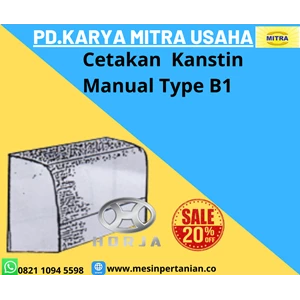 Kanstin Manual Type B1 Mold Size 16 x 28 x 40 Cm