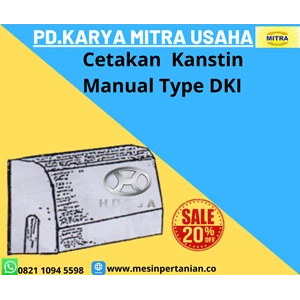 Kanstin Manual Mold Type DKI Size 16 x 28 x 60 Cm
