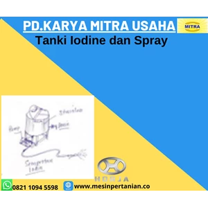 Tanki Iodine dan Spray Kapasitas Tangki 50 Liter