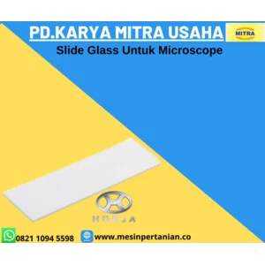 Gelas Geser Untuk Mikroskop Ukuran Glass Slide Polos 1" x 3" Tebal 1 mm