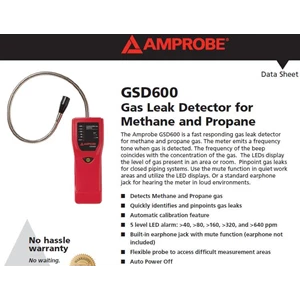 AMPROBE Deteksi Kebocoran Gas GSD60D (Detektor Gas)