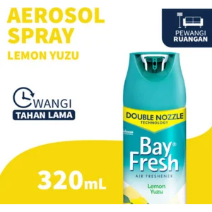 Bayfresh aerosol lemon yuzu 320ml x 12 pcs/ctn 8998899002132