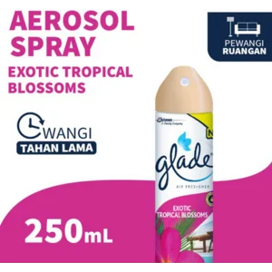 Glade aerosol spray exotic tropical blossoms 250ml x 12 pcs/ctn