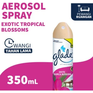 Glade aerosol spray exotic tropical blossoms 350ml x 12 pcs/ctn