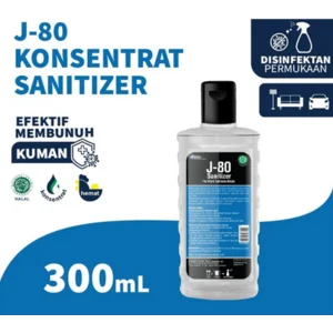 J-80 konsentrat sanitizer 300ml x 12 pcs/ctn