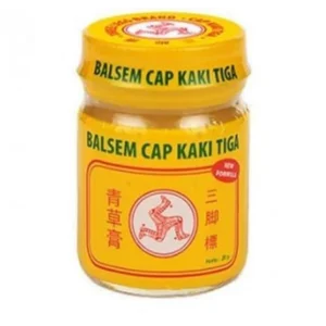 Cap kaki tiga balsem kuning 20gr x 288 pcs/ctn 